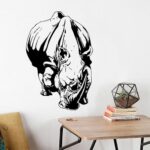 Vinilo Decorativo Rinoceronte