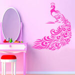 Vinilo Decorativo Pavo Real