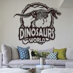 Vinilo Decorativo Dinosaurs World