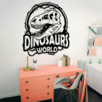Vinilo Decorativo Dinosaur World Rex