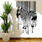 Vinilo Decorativo Cebra Código de Barras