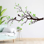 Vinilo Decorativo Aves en Rama