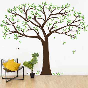 Vinilo Decorativo Árbol Tupido