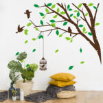 Vinilo Decorativo Árbol en Primavera
