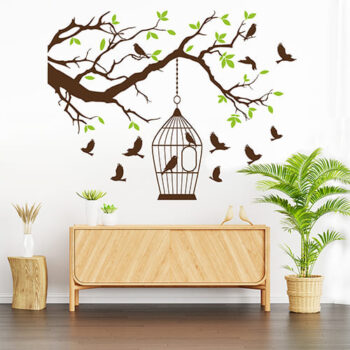 Vinilo Decorativo Aves en Libertad