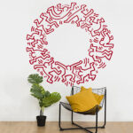 Vinilo Decorativo Keith Haring