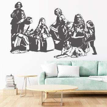 Vinilo Decorativo Las Meninas de Velásquez