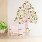 Vinilo Decorativo Árbol Cedro Rosado