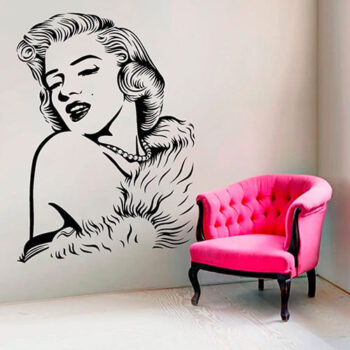 Vinilo Decorativo Marilyn Monroe