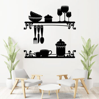 Vinilo Decorativo Utensilios De Cocina