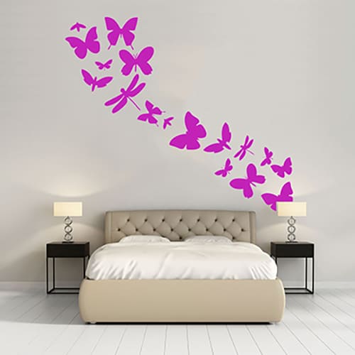 Vinilo Decorativo Dormitorio 291