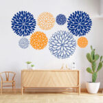 Vinilo Decorativo Flores 008