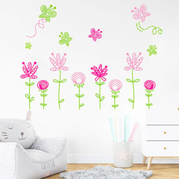 Vinilo Decorativo Jardín Infantil