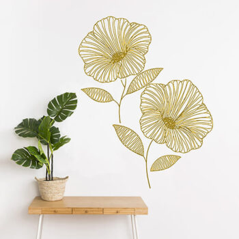 Vinilo Decorativo Flor de Jamaica