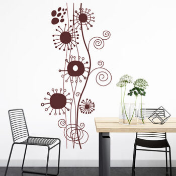 Vinilo Decorativo Ramas Abstractas