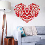Vinilo Decorativo Corazón Tatoo
