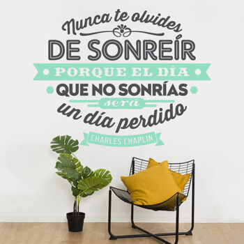 Vinilo Decorativo Nunca Te Olvides