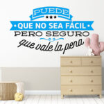 Vinilo Decorativo Puede que