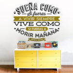 Vinilo Decorativo Sueña
