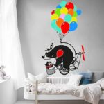 Vinilo Decorativo Osos en Bicicleta