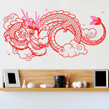 Vinilo Decorativo Dragón Chino