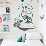 Vinilo Decorativo Ovni