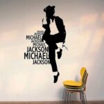 Vinilo Decorativo Michael Bailando
