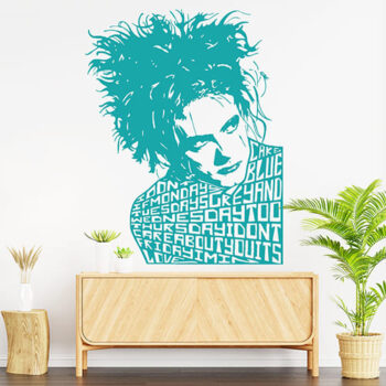 Vinilo Decorativo Robert Smith The Cure