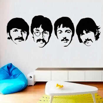 Vinilo Decorativo Beatles