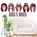 Vinilo Decorativo Guns N Roses