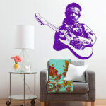 Vinilo Decorativo Jimy Hendrix