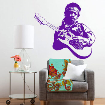 Vinilo Decorativo Jimy Hendrix