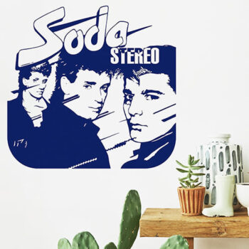 Vinilo Decorativo Soda Stereo