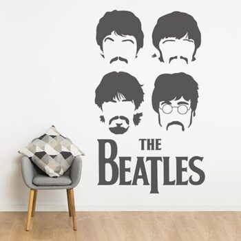 Vinilo Decorativo The Beatles