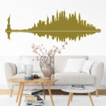 Vinilo Decorativo Skyline New York