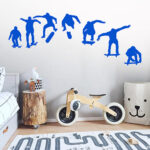 Vinilo Decorativo Skaters