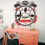 Vinilo Decorativo Gangster