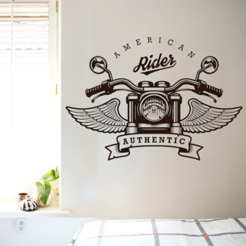 Vinilo Decorativo American Rider